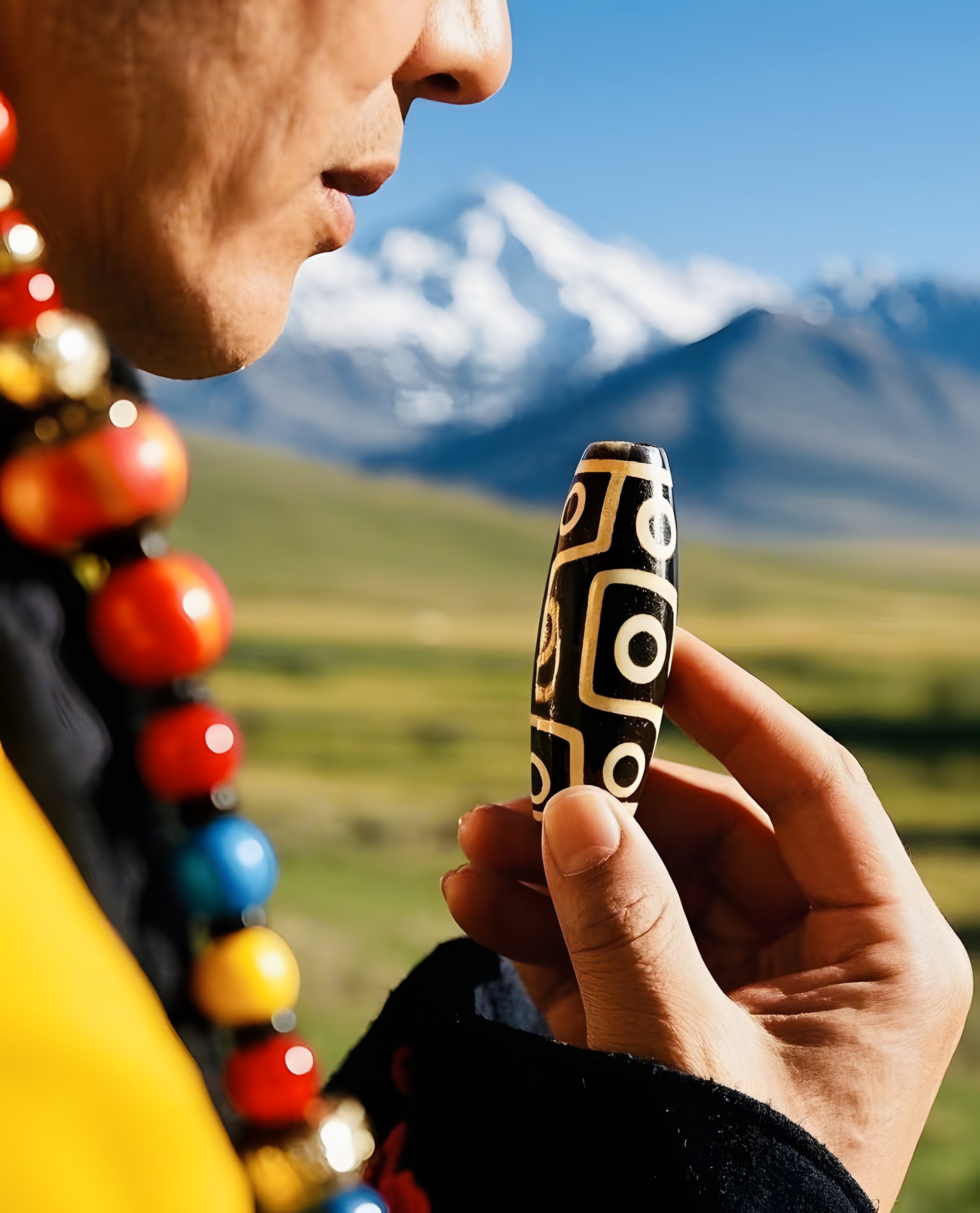 Tibetan Dzi Beads