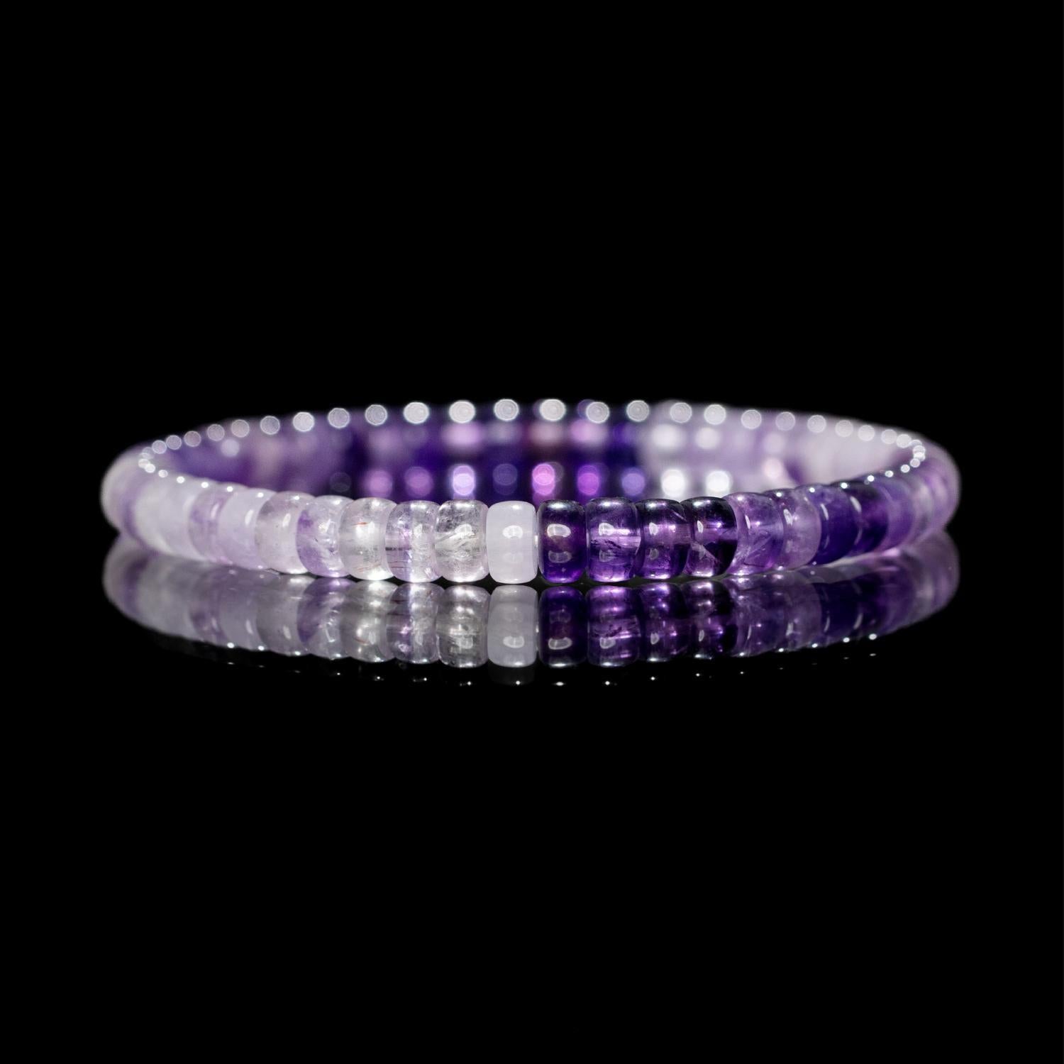 Gradient Super Seven Quartz Bracelet (6 mm)
