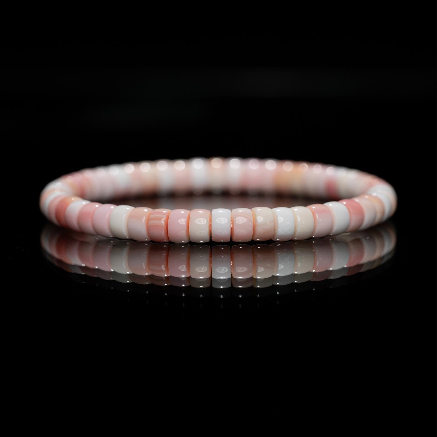 Equilibrium in Blue – Kyanite Disc‑Cut 6 mm Bracelet