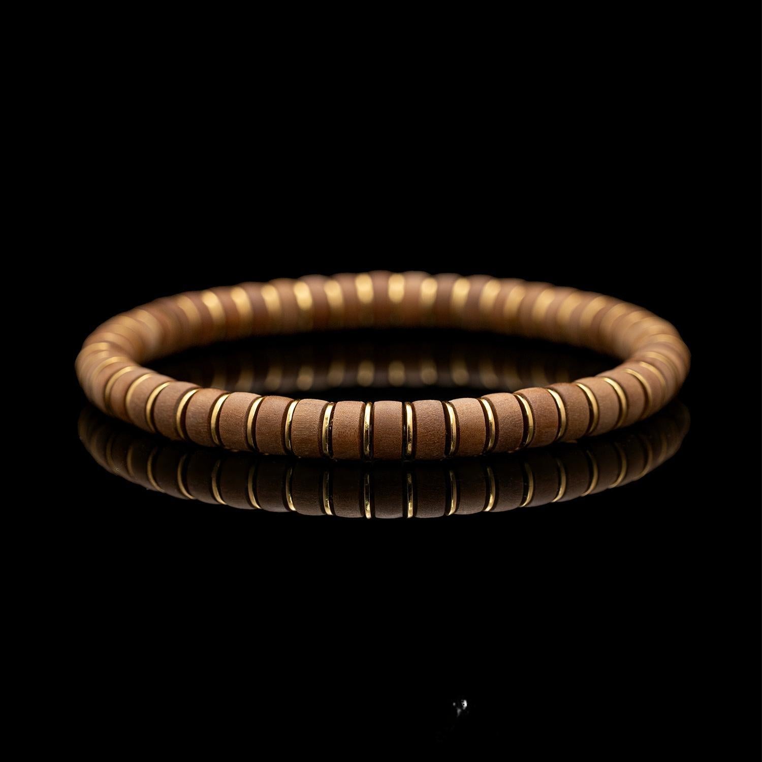 Santal Serenity Sandalwood Bracelet (6 mm)