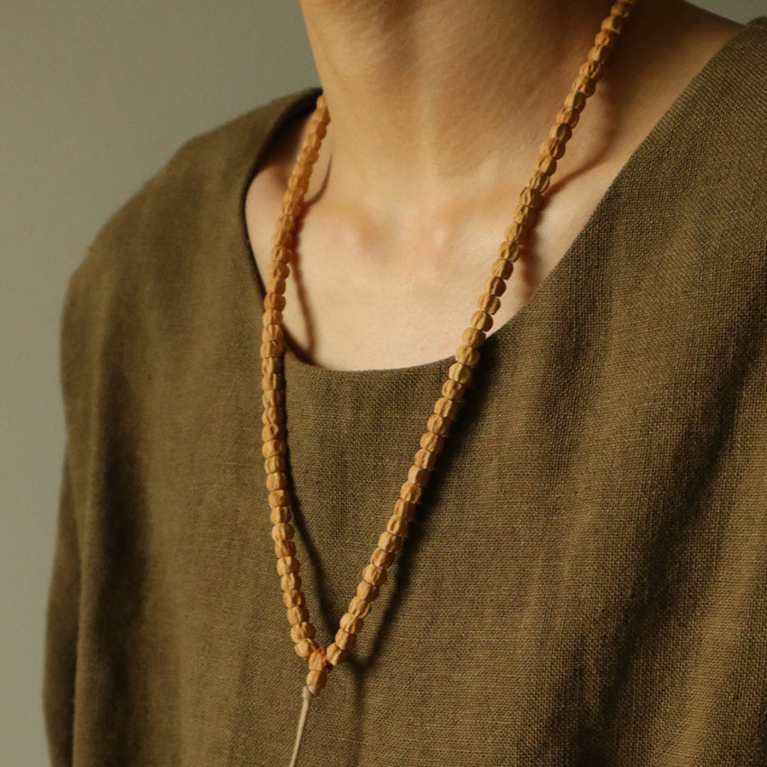 Tibetan Cypress 108 Mala Beads (6mm)