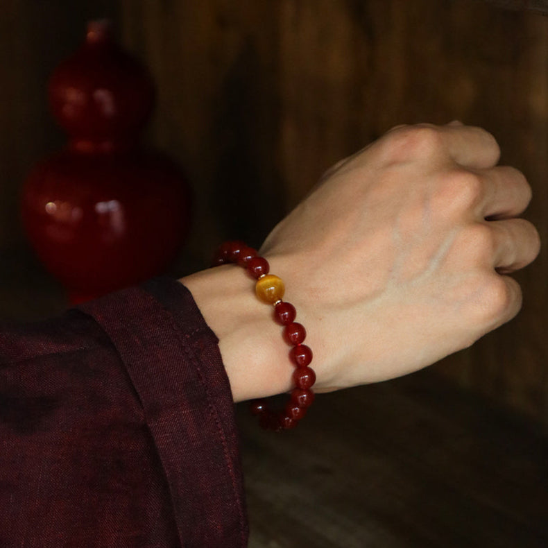 Crimson Focus Bracelet (8 mm)