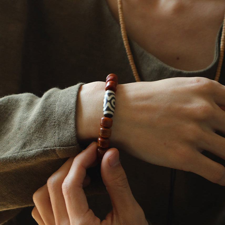 Tibetan Guardian Bead Bracelet (10 mm)