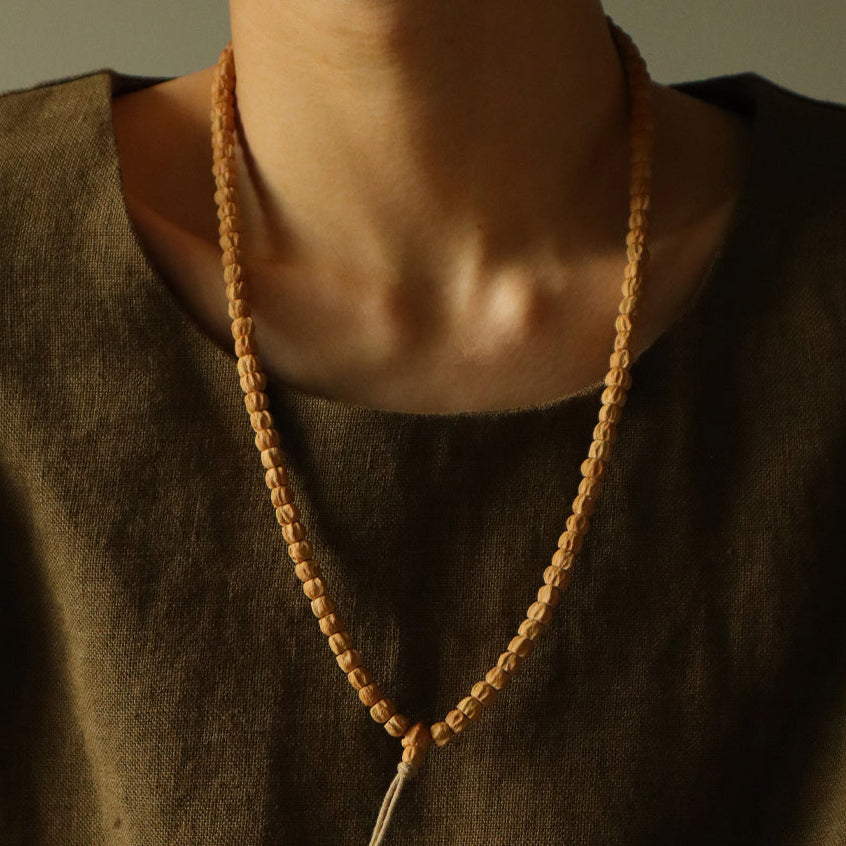 Tibetan Cypress 108 Mala Beads (6mm)