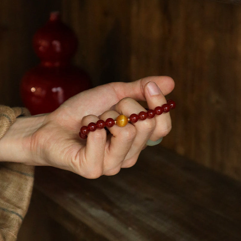 Crimson Focus Bracelet (8 mm)