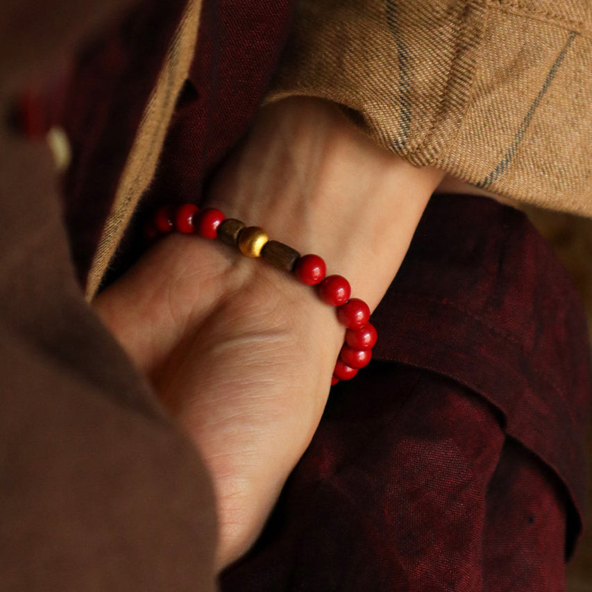 Vermilion Harmony Bracelet (8 mm) 