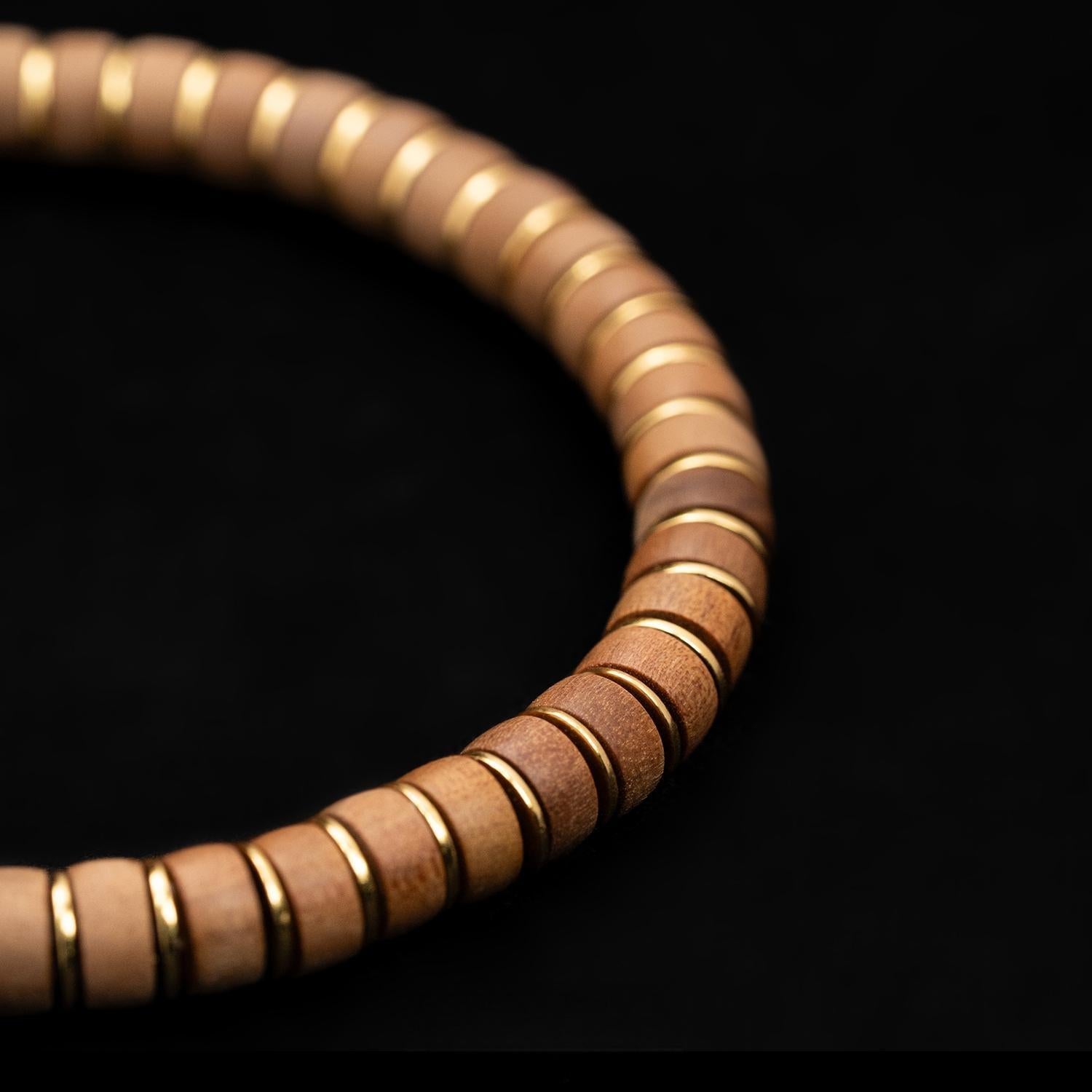 Santal Serenity Sandalwood Bracelet (6 mm)