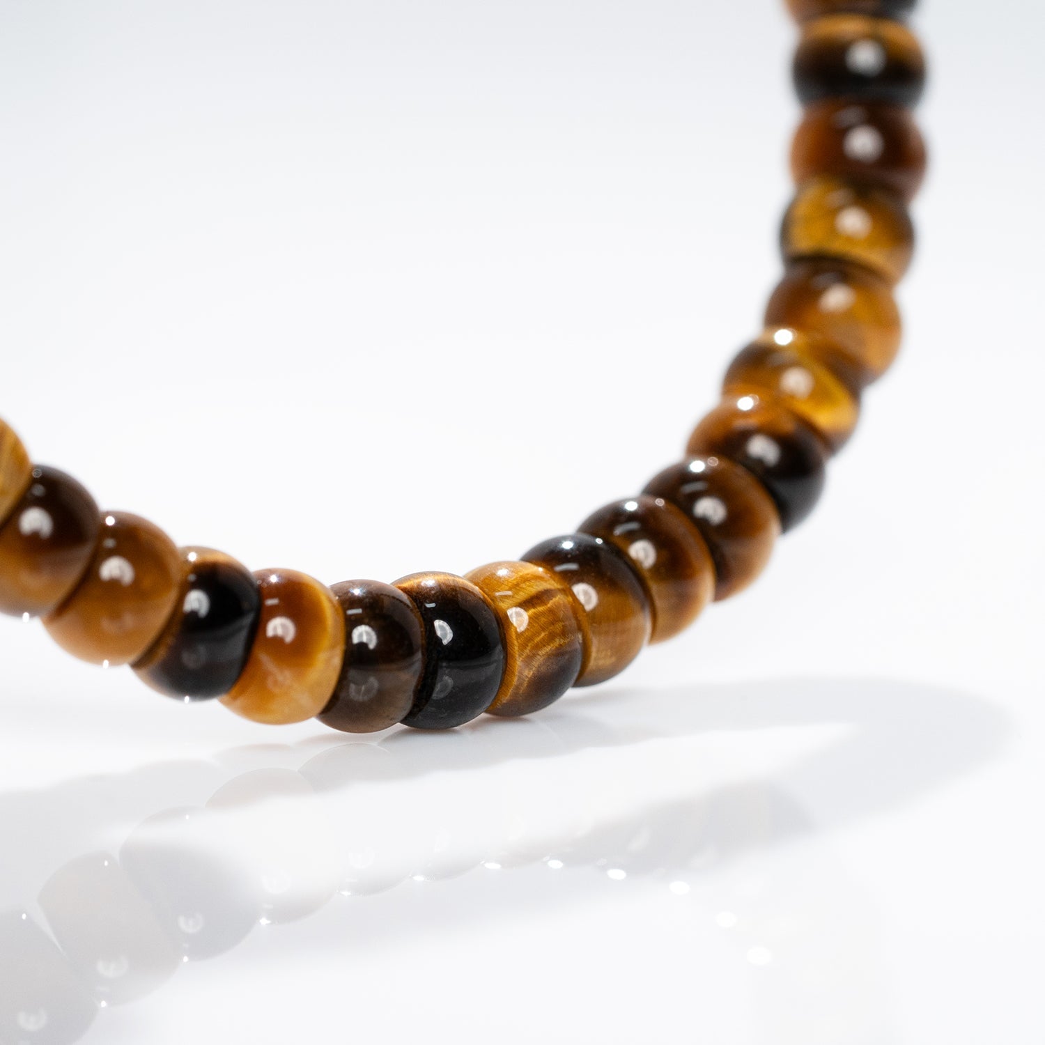 Tiger’s Gaze Energy Bracelet – Abacus Beads（6mm）