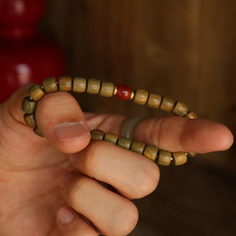 Spring Awakening – Greenwood & Agate Harmony Bracelet