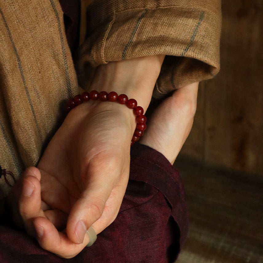 Crimson Focus Bracelet (8 mm)