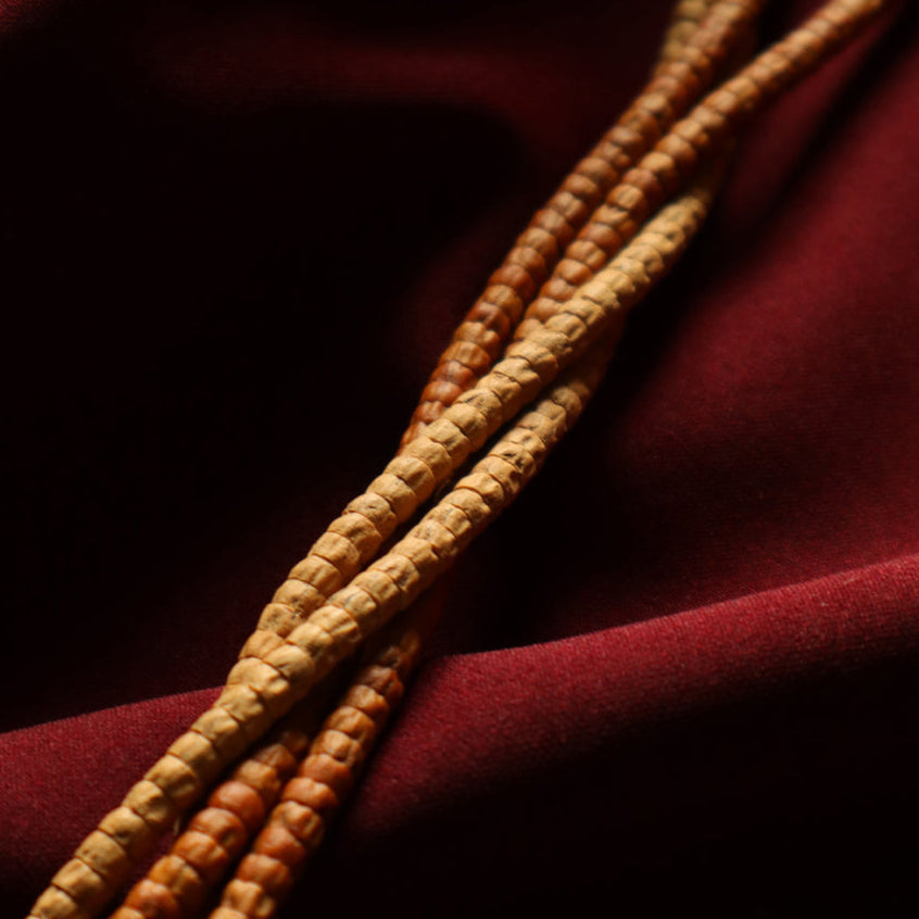 Pilgrim Mala – Himalayan Cedarwood Journey Edition (108 beads)