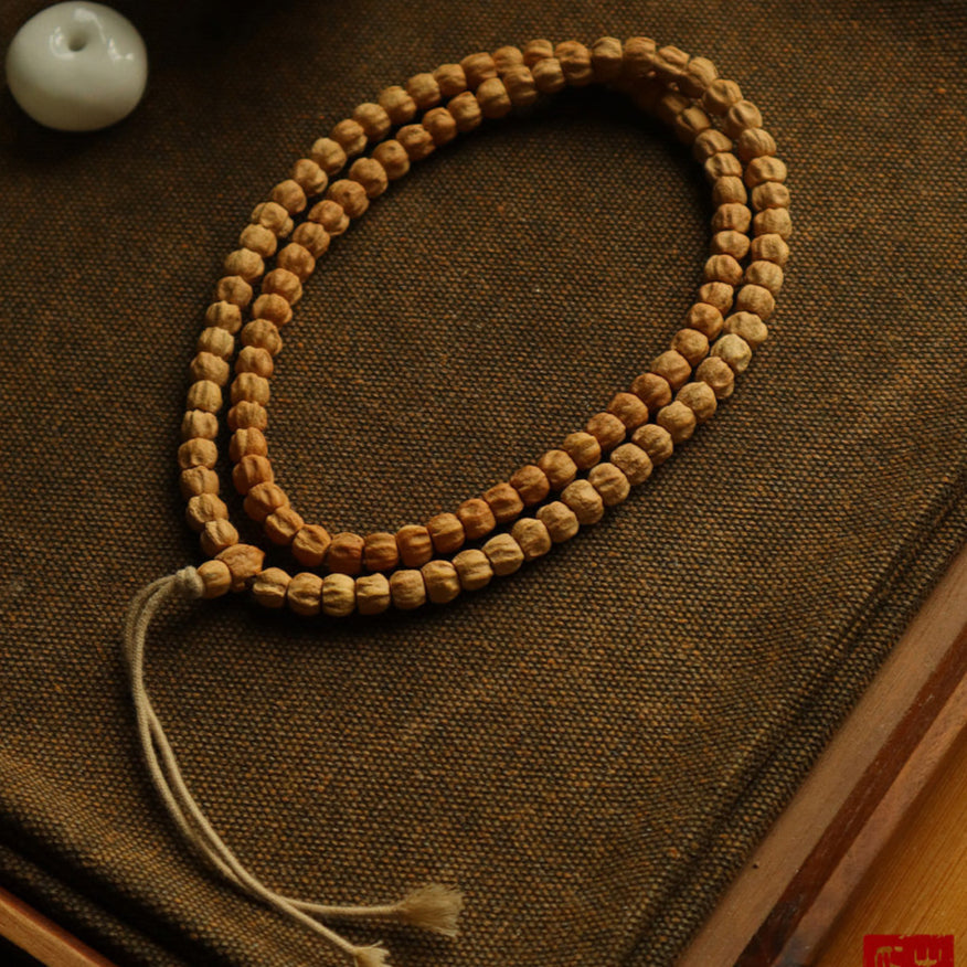 Tibetan Cypress 108 Mala Beads (6mm)