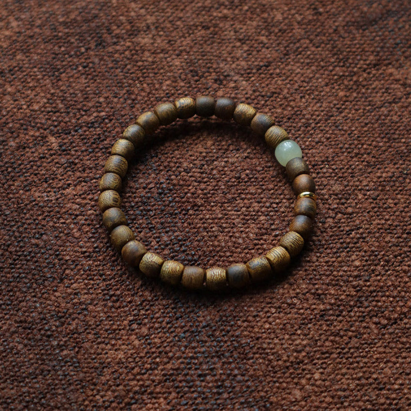 Sacred Resin Wood Bracelet (7 mm) 