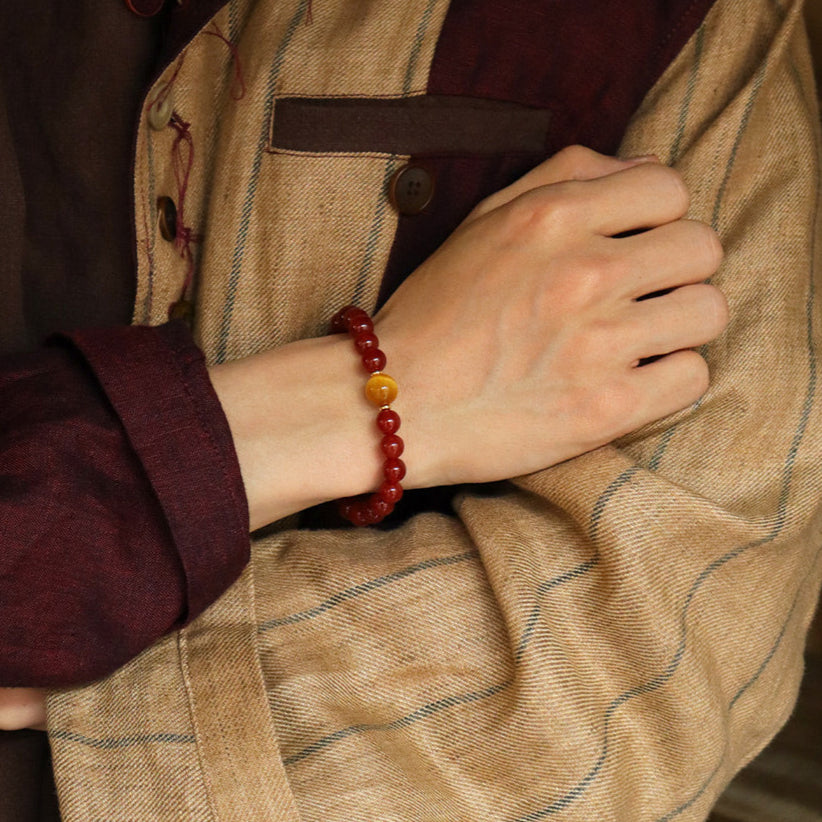 Crimson Focus Bracelet (8 mm)