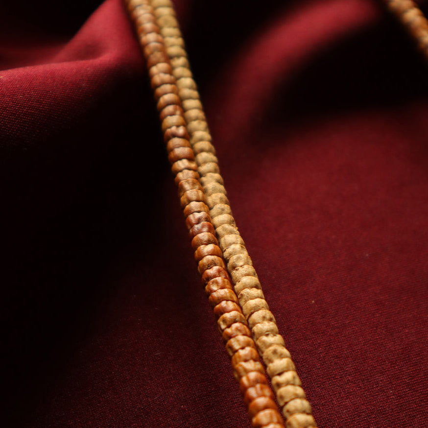 Pilgrim Mala – Himalayan Cedarwood Journey Edition (108 beads)