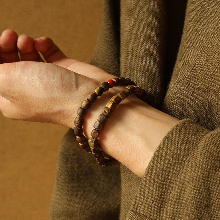 Obsidian Guardian – Square Beads Grounding Power Bracelet