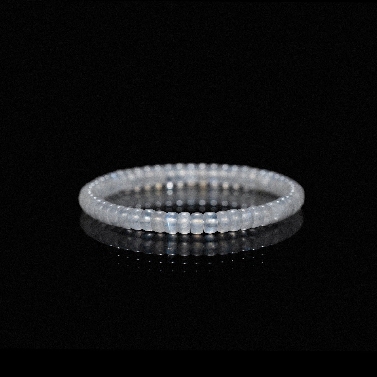 Blue Moonstone Bracelet – Beads（6mm）