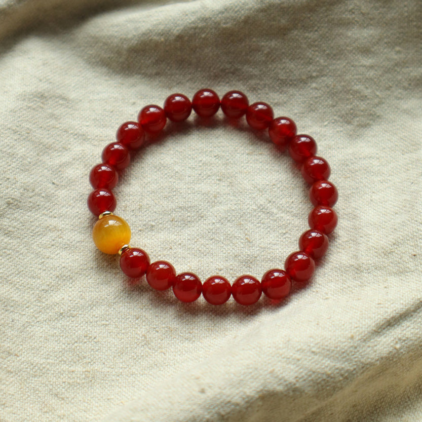 Crimson Focus Bracelet (8 mm)