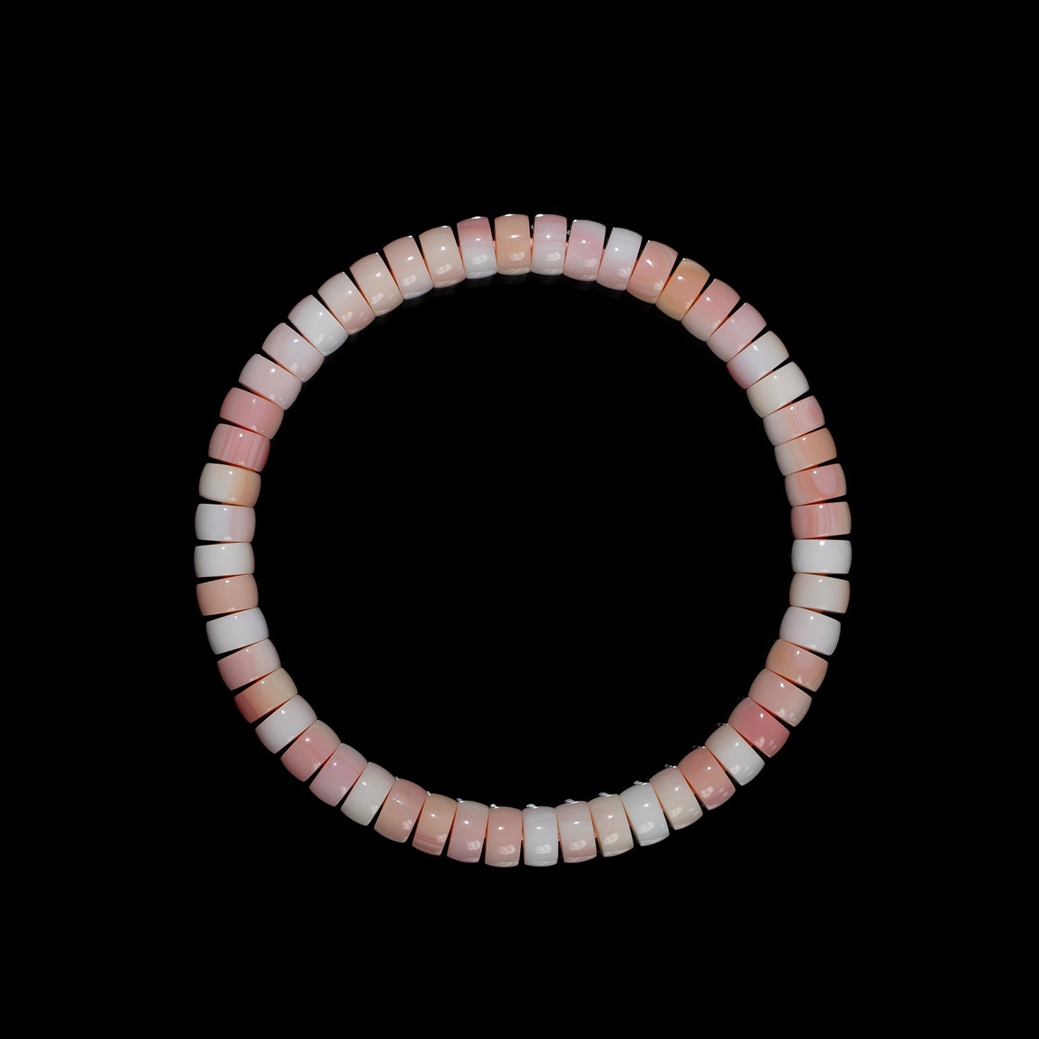 Equilibrium in Blue – Kyanite Disc‑Cut 6 mm Bracelet