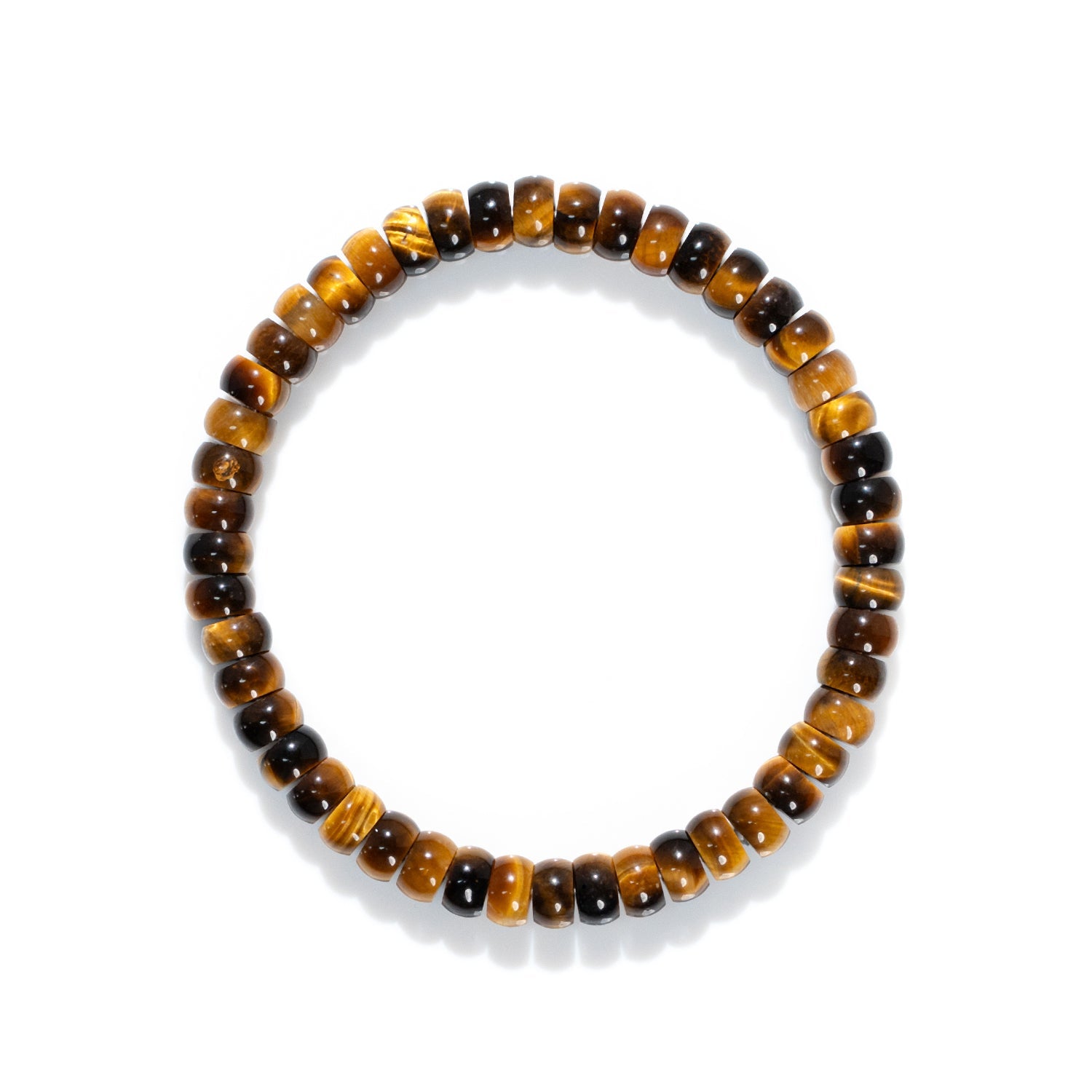 Tiger’s Gaze Energy Bracelet – Abacus Beads（6mm）