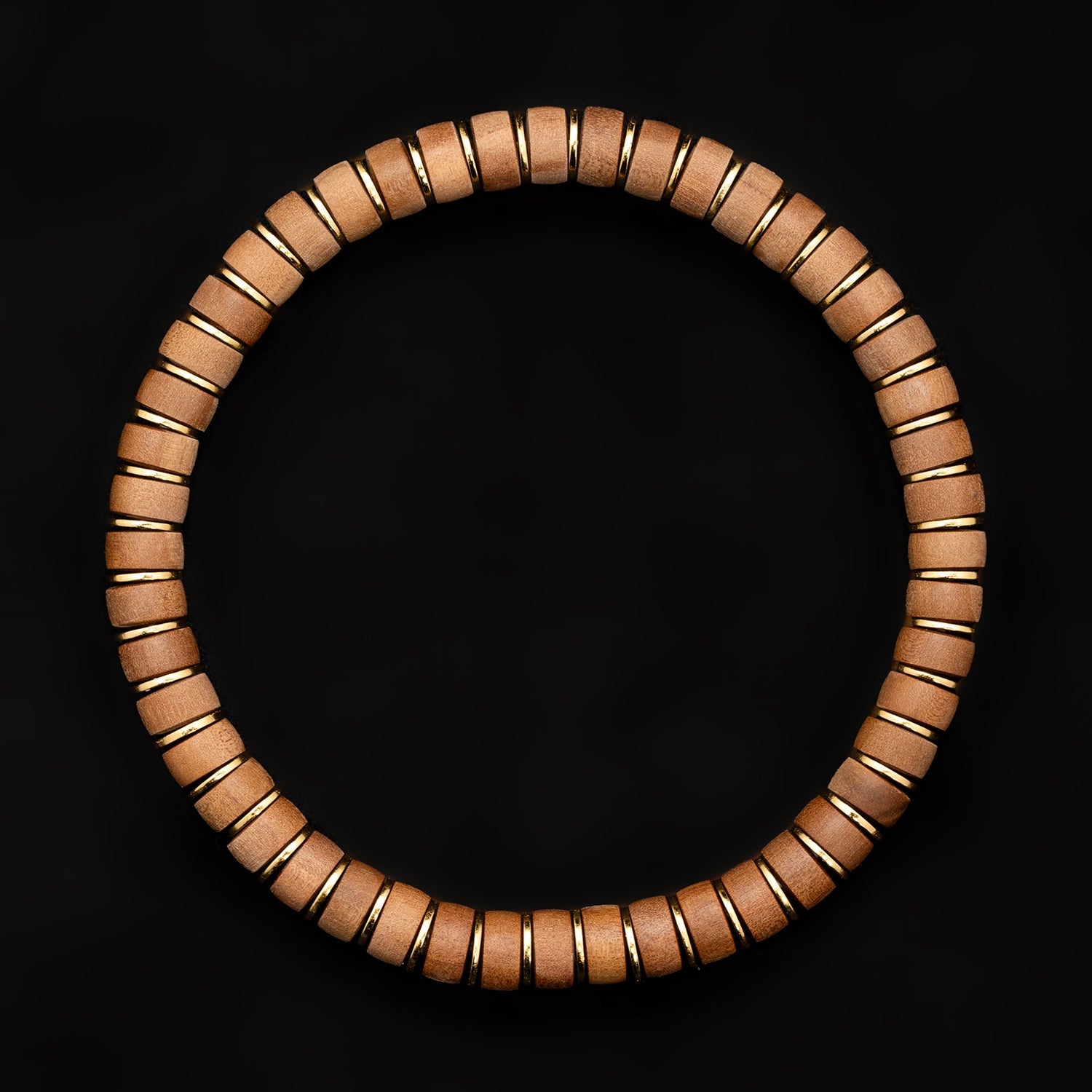 Santal Serenity Sandalwood Bracelet (6 mm)
